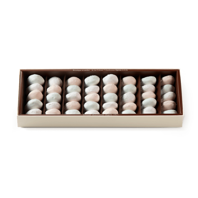 Amandes Bellecour® Box of 40 pieces Amandes Bellecour® Box of 40 pieces
