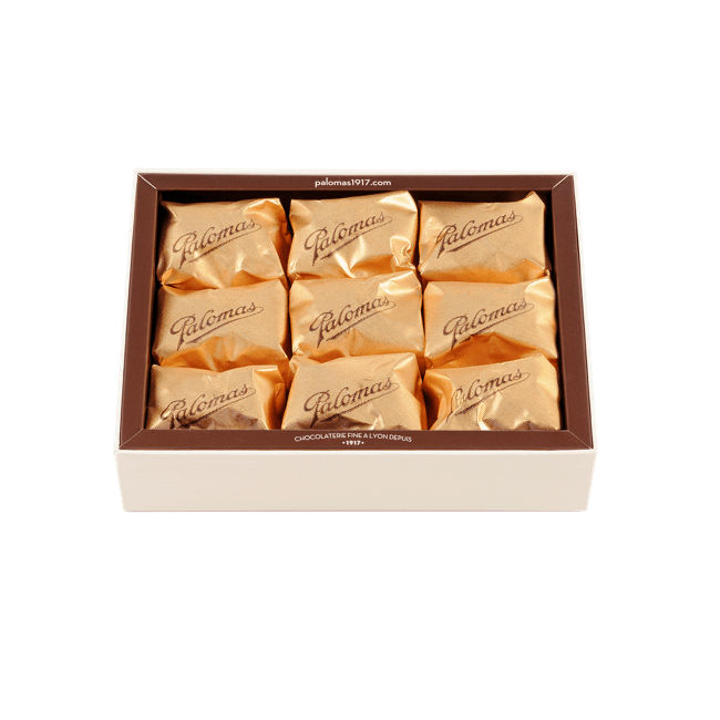 Coffret de marrons glacés - 9 pièces