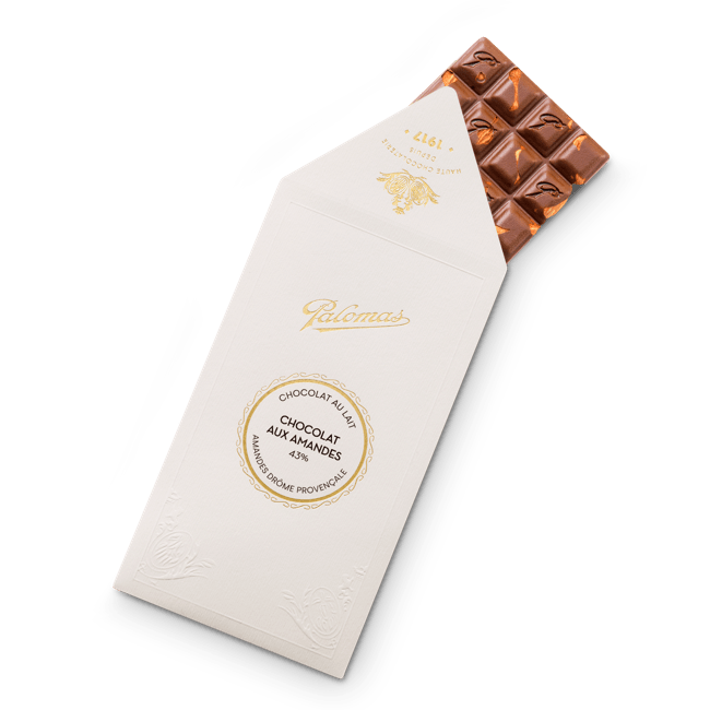 Tablette au Lait Amandes de la Drôme 90g