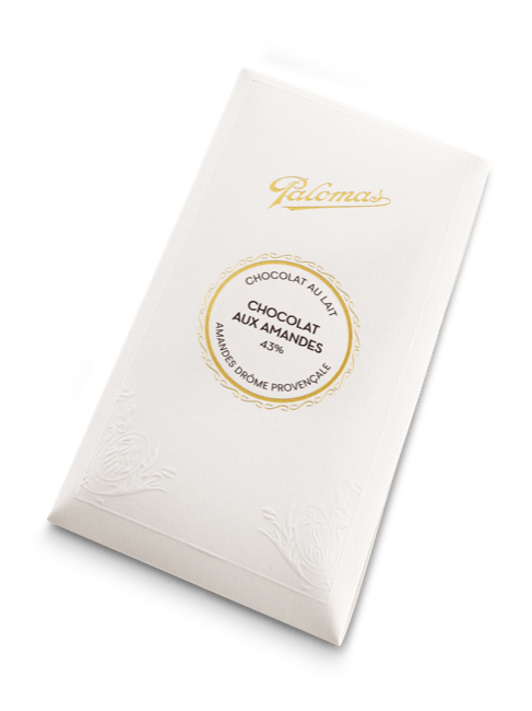 Tablette au Lait Amandes de la Drôme 90g