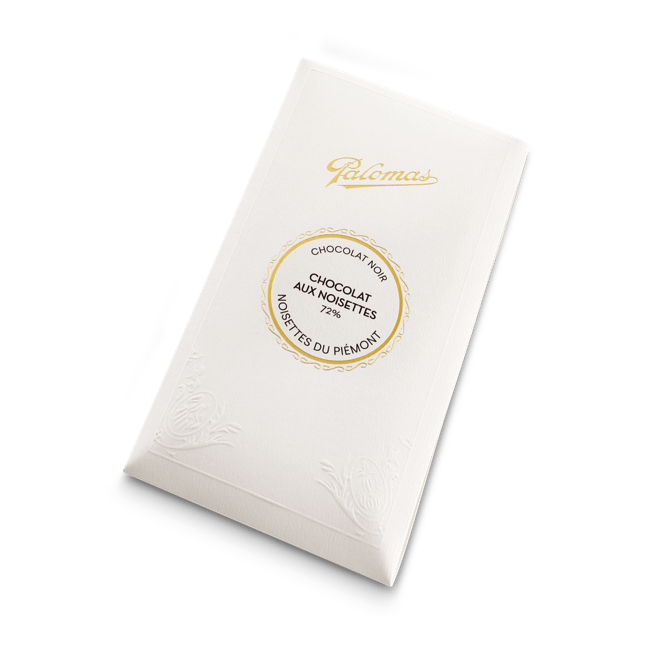 Tablette Noir Noisettes du Piémont 90g