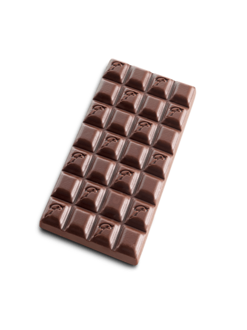 Tablette Noir Pâte d'Amande Pistache 110g