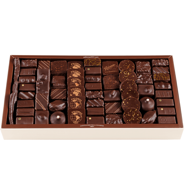 Coffret de Chocolats Noir Coffret de 1kg Coffret de Chocolats Noir Coffret de 1kg