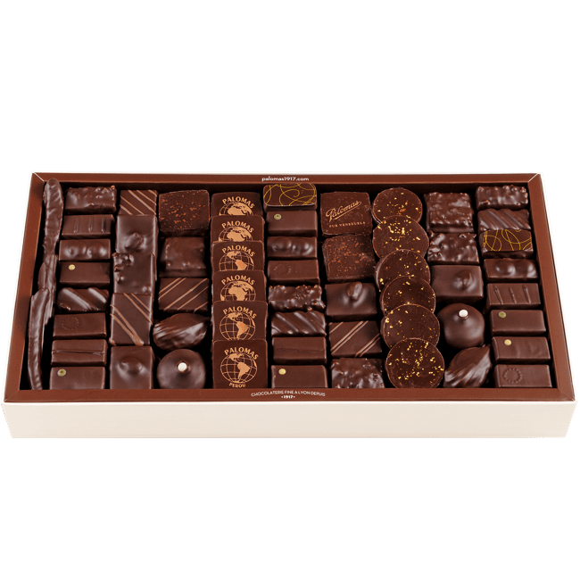 Coffret de Chocolats Noir Coffret de 1kg