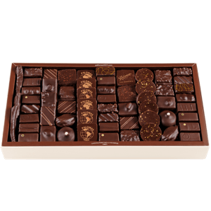 Palomas Coffret de Chocolats Noir Coffret de 1kg