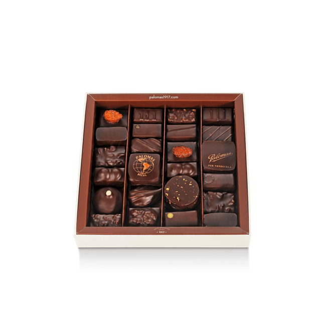 Coffret de Chocolats Noir Coffret de 250g Coffret de Chocolats Noir Coffret de 250g