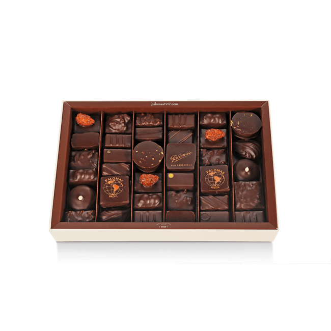 Chocolate Assortment Dark 375g box