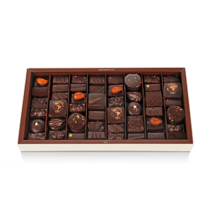 Coffret prestige de ganaches enrobées de chocolat noir – Léa Alexandre  Artisans