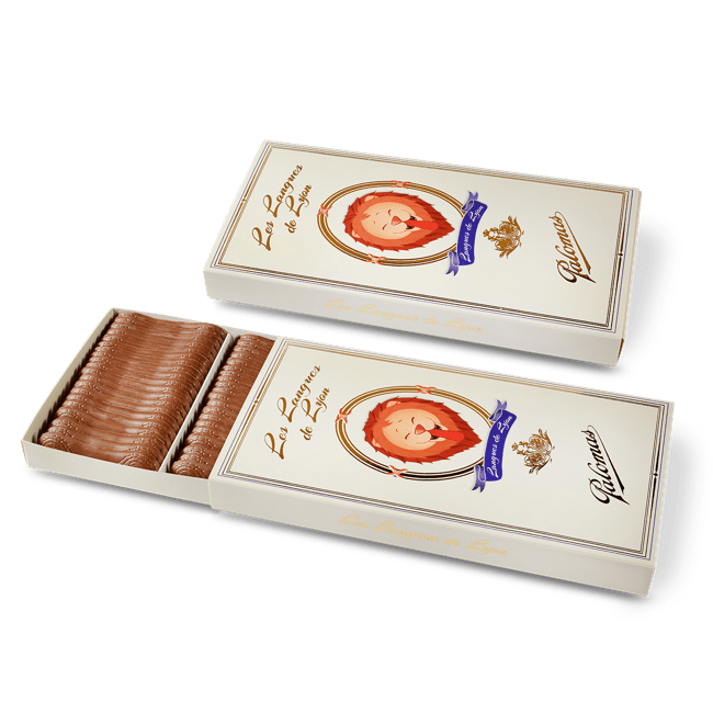 Langues de Lyon® Lait Coffret de 375g