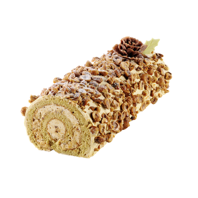 Classic Praline Log 4 to 5 guests Classic Praline Log 4 to 5 guests