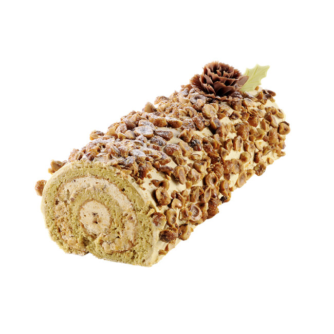 Classic Praline Log 7 To 8 Guests