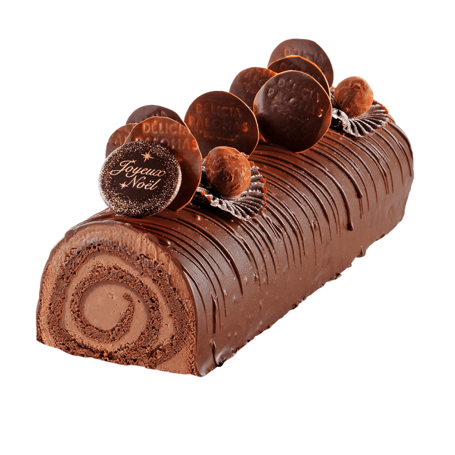 Bûche Classique Délicia 4 à 5 Convives