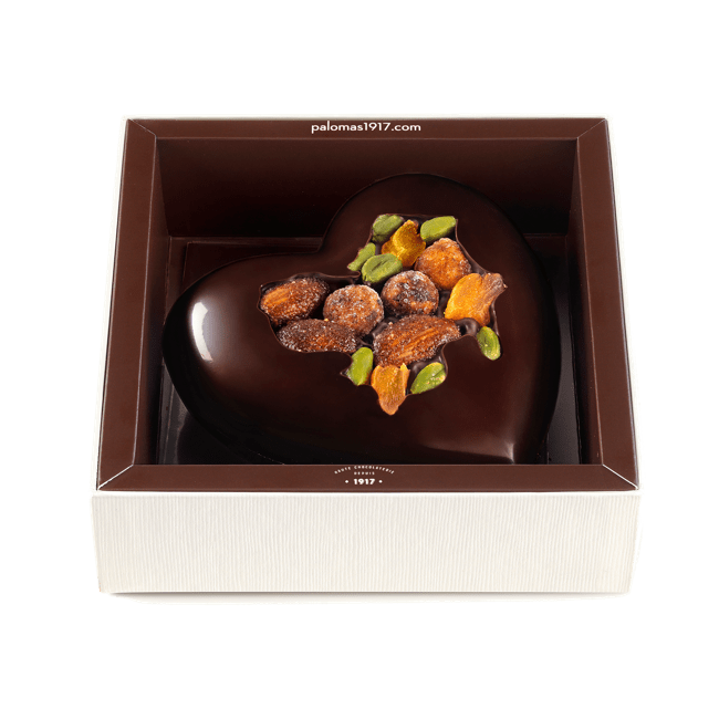 Dark Chocolate Beggar Heart Coffret Dark Chocolate Beggar Heart Coffret
