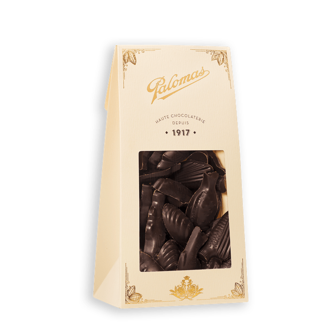 Fritures Chocolat. Noir Etui de 200g Fritures Chocolat. Noir Etui de 200g