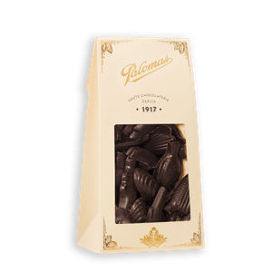 Palomas Fritures Chocolat. Noir Etui de 200g