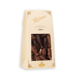 Palomas Easter Chocolates. Dark & Milk 200g Pack