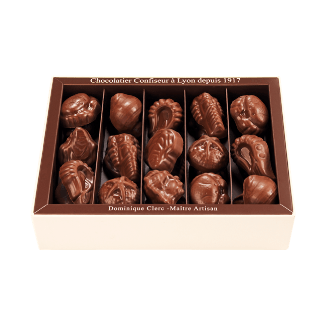 Fritures Fourrées Chocolat. Lait Coffret de 30 Pièces