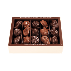 Palomas Fritures Fourrées Chocolat. Noir & Lait Coffret de 30 Pièces