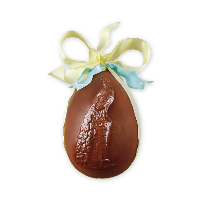 Tall Easter Egg Paon Milk 18cm - Filled, 700g
