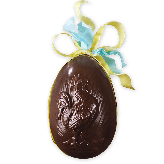 Tall Easter Egg Chantecler Dark 24cm - Filled, 1450g