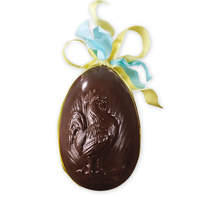 Tall Easter Egg Chantecler Dark 24cm - Filled, 1450g Tall Easter Egg Chantecler Dark 24cm - Filled, 1450g