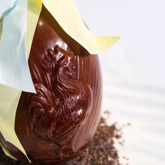 Tall Easter Egg Chantecler Dark 24cm - Filled, 1450g