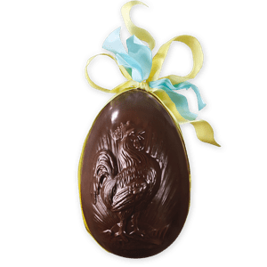 Palomas Tall Easter Egg Chantecler Dark 24cm - Filled, 1450g