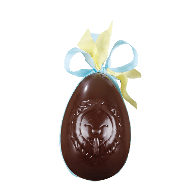 Easter Egg Lion de Lyon, Dark 15cm