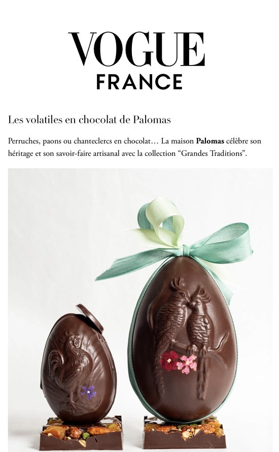 Vogue - Les plus beaux Oeufs de Pâques