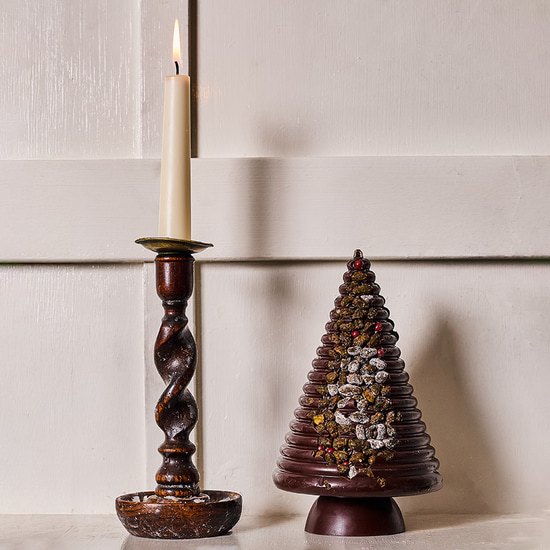 Christmas Tree Incrustation, Dark Pistachios 18cm - 350g