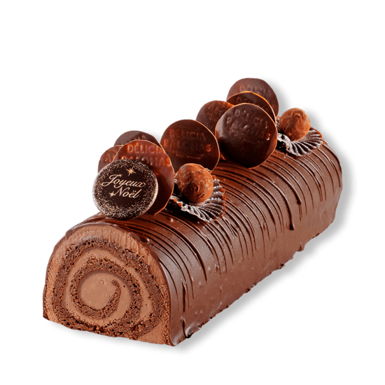 Bûche Classique Délicia 4 à 5 Convives Bûche Classique Délicia 4 à 5 Convives