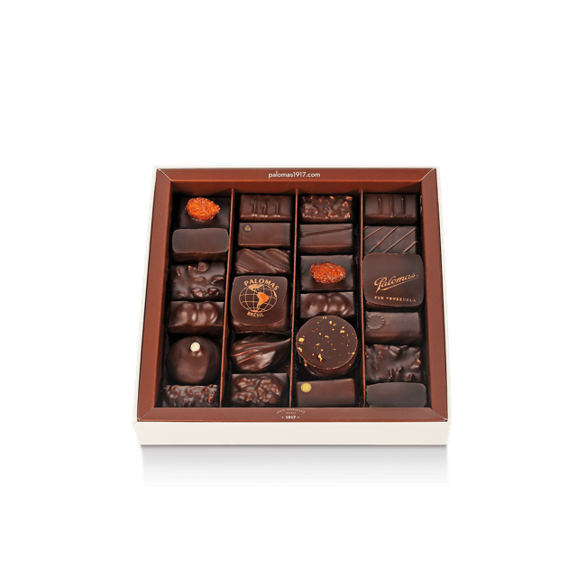 Chocolate Assortment Dark 250g box