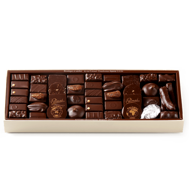 Chocolate Assortment Dark 750g box